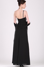 eDressit New Mother of the Bride Dress Evening Dress with Shawl