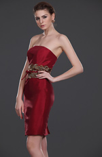 eDressit Elegante Deux Pièce Robe de Maman Rouge (26112202)