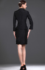 eDressit New Elegant Black Two Pieces Mother of the Bride Dress