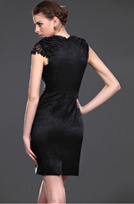 eDressit Neu Elegant Schwarz Kleid für Braut´s Mutter (26113100)