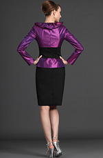 eDressit 2012 New Elegance Purple Two Pieces Mother of the Bride Dress