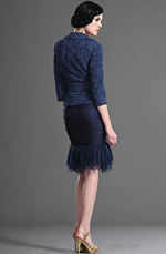 eDressit 2012 Nouveautés Charmante Deux Pièces Robe Bleue Mère de Mariée/Robe de Journée (26126405)