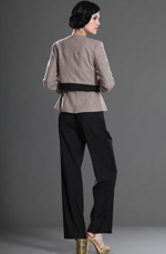 eDressit Elegant Brown Wear to Work Suit (26127108)