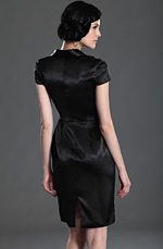 eDressit Elegant Schwarze Ärmeln Kleid der Mutter von Braut (26127200)