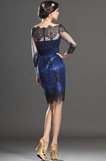 eDressit 2013 New Off Shoulder Black Lace Mother of the Bride Dress (26130405)