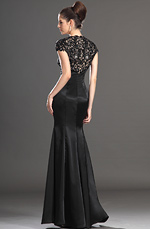 eDressit 2013 Nouveautés Magnifique V-décolleté Noire Robe Mère de Mariée (26133100)