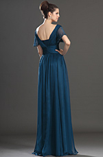 eDressit 2013 New High Quality Blue Short sleeves Mother of the Bride Dresses (26133605)