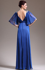 eDressit 2013 Neu Sexy V-Ausschnitt Blau Kleid für Braut´s Mutter(26134205)