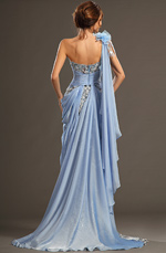 eDressit 2013 S/S Fashion Show Handmade Flowers Blue Evening Dress Prom Gown (F00132532)
