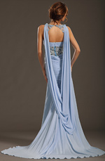 eDressit 2013 S/S Fashion Show Handmade Flowers Blue Evening Dress Prom Gow (F00133332)