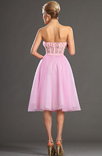 eDressit 2013 S/S Fashion Show Strapless Pink Cocktail Dress Party Dress (F04130301)