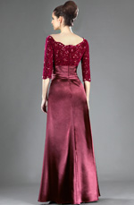 eDressit 2013 Nouvelle Charmante Dentelle Bordeau Robe Mère de Mariée (Y26121817)