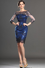 eDressit 2013 New Off Shoulder Black Lace Mother of the Bride Dress (26130405)