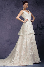 eDressit 2013 Neu V-Ausschnitt Spitze Abendkleid Hochzeitskleid (01131014)