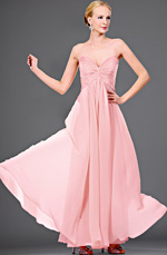 eDressit new strapless pink evening dress