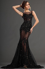 eDressit 2013 P/E Fashion Show Sexy Noire Robe de Soirée Robe de Bal (F00131400)