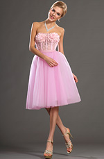 eDressit 2013 S/S Fashion Show Strapless Pink Cocktail Dress Party Dress (F04130301)