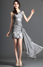 eDressit Stylish One Shoulder Short Dress Party Dress (04120708)