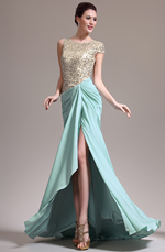 eDressit 2013 Neu Wundervoll Ärmel Paillette Abendkleid (00137804)