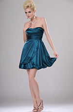 eDressit New Adoral Ruched Strapless Party Dress