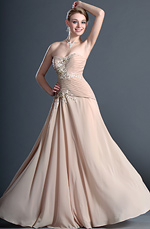 eDressit Graziös Sweetheart Trägerlos Abendkleid (00123114)