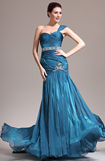 eDressit 2013 New One Shoulder Lovely Blue Evening Dress (02132905)