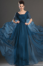 eDressit 2013 New High Quality Blue Short sleeves Mother of the Bride Dresses (26133605)