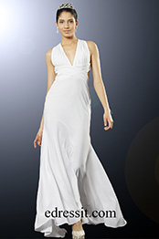 eDressit Taraji P. Henson Eintauchen V-Schnitt und Halfter Abendkleid (00100307)