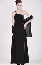 eDressit New Mother of the Bride Dress Evening Dress with Shawl