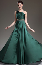 eDressit 2013 Neu Scharmant Ein Schulter Grün Abendkleid (02132104)
