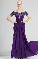 eDressit Nouveaute Gorgeous Violet Off épaule Robe de Maman (26120306)