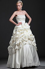 eDressit Robe de Mariee avec Perles brillants et dentelle (01112613)