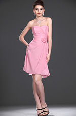 eDressit New Adoral Strapless Pink Bridesmaid Dress (07110501)