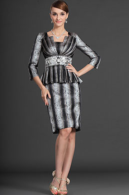 eDressit Stilvolles Design mit Leuchtenden Steine Kleid für Braut´s Mutter (26121600)