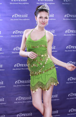 eDressit Green Sexy Sequins Dancing Dress