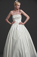 eDressit Marvellous Beaded Wedding Gown