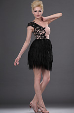 eDressit Neu Stilvoll Ein-Schulter Party Abendkleid (04111001)