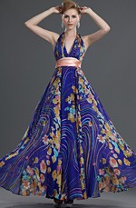 eDressit Halter 100% Soie Robe de Soirée Romantique (00091805)