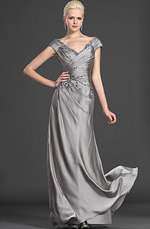 eDressit Charmante Grise Robe de Soirée/Robe de Gala (26121508)