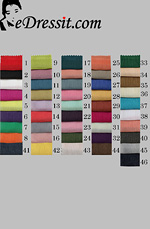 eDressit Diamant gefaltet Chiffon Farbemuster (62100101A)