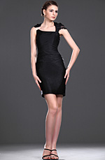 eDressit Neu Elegant Schwarz Kleid für Braut´s Mutter (26113100)