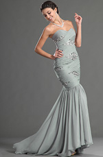 eDressit Charming Strapless Fitted Evening Dress (02123008)