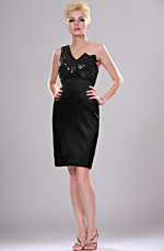 eDressit Neu das kleine Schwarze Ein-Schulter leuchtend Ball Kleid (04114100)