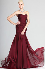 eDressit Celebrity Red Strapless Evening Dress (00124717)