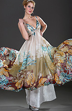 eDressit Halter Floral Evening Dress