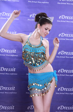 eDressit Blue Sexy Dancing Dress