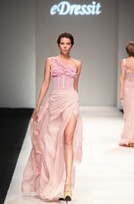 eDressit 2013 S/S Fashion Show Pink One Shoulder Evening Dress Prom Gown (F00132601)