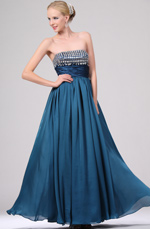 eDressit Wunderbar Perlen Traegerlos Abendkleid mit Schleife (00110705)
