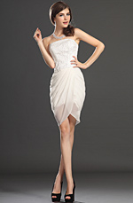 eDressit 2013 Nouveautés Agréable Blanc Dentelle Robe de Cocktail (04132607)