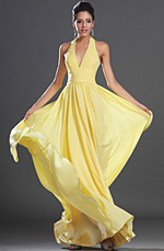 eDressit 2013 New Elegant Halter Yellow Evening Dress (00132603)